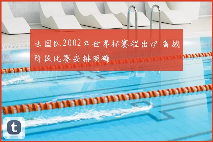 法国队2002年世界杯赛程出炉 备战阶段比赛安排明确