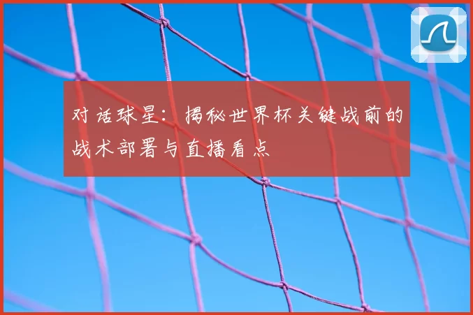 对话球星：揭秘世界杯关键战前的战术部署与直播看点